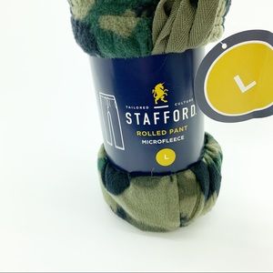 Stafford Fleece Pants Camo Men’s size Large NEW